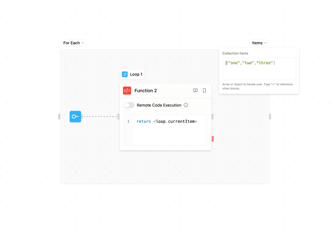 ForEach Loop with collection
